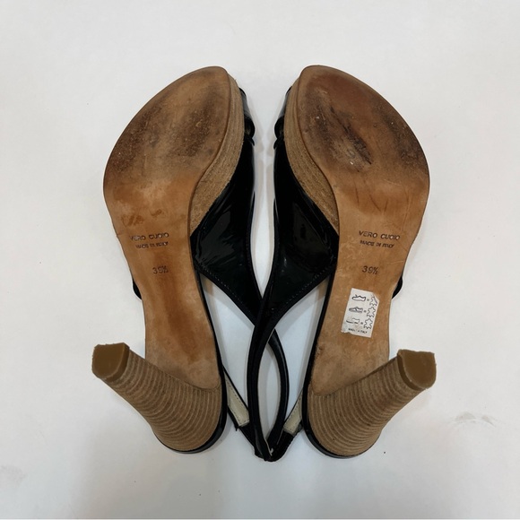 ANGELO BERVICATO Women Dress Shoes/Loafers Black 9.5 - Picture 4 of 14